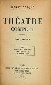Tapa de Théâtre complet