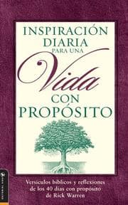 Tapa de Inspiracion Diaria para una Vida con Proposito