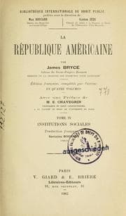 Tapa de La république américaine