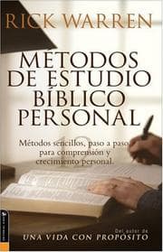 Tapa de Metodos De Estudio Biblico Personal (Personal Bible Study Methods: 12 ways to study the Bible on your own)