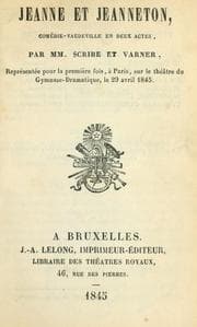 Tapa de Jeanne et Jeanneton