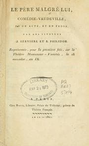 Tapa de Le père malgré lui