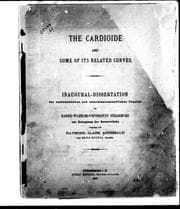 Tapa de The cardioide and some of its related curves