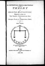 Tapa de Theory of orbital revolution