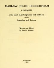 Tapa de Harlow Niles Higinbotham
