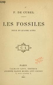 Tapa de Les fossiles
