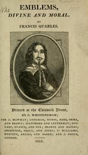 Tapa de Emblems, divine and moral
