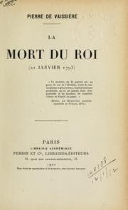 Tapa de La mort du roi (21 Janvier 1793)