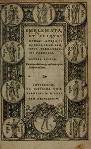 Tapa de Emblemata