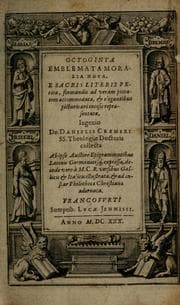 Tapa de Octoginta emblemata moralia nova