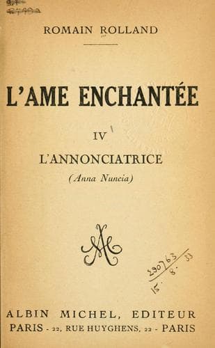 Tapa de L' âme enchantée