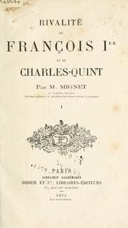 Tapa de Rivalté de François Ier et de Charles-Quint