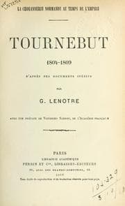 Tapa de Tournebut, 1804-1809