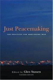 Tapa de Just Peacemaking