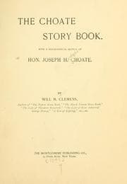 Tapa de The Choate story book