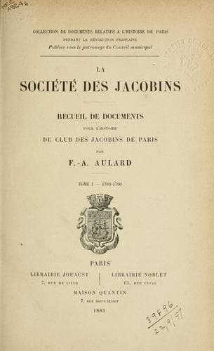 Tapa de société des Jacobins