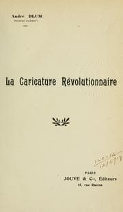 Tapa de La caricature révolutionnaire