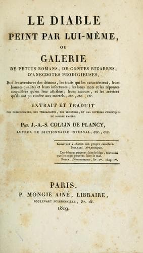 Tapa de Le diable peint par lui-même