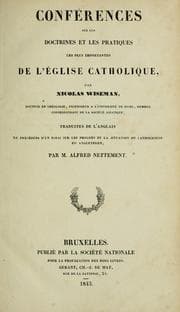 Tapa de Conferences sur les doctrines et les pratiques les plus importantes de l'église catholique