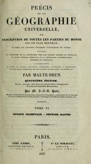 Tapa de Précis de la géographie universelle