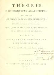 Tapa de Theorie des fonctions analytiques