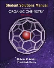 Tapa de Student Solutions Manual to Accompany Organic Chemistry