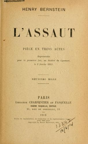 Tapa de L'assaut