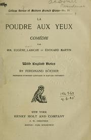 Tapa de La poudre aux yeux
