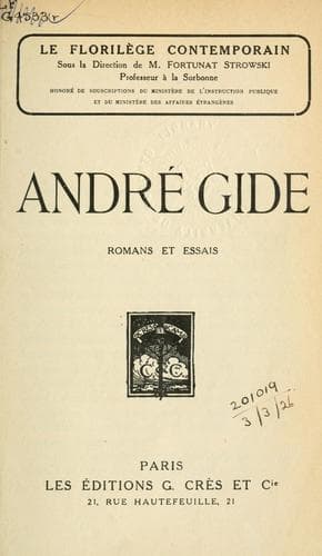 Tapa de Romans et essais.