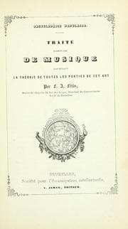 Tapa de Traité élémentaire de musique