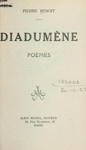 Tapa de Diadumène