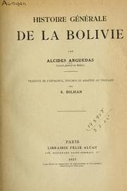 Tapa de Histoire générale de la Bolivie
