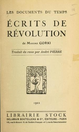 Tapa de Écrits de révolution