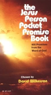 Tapa de The Jesus Person Pocket Promise Book:800 Promises From the Word of God