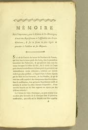 Tapa de Mémoire