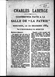 Tapa de Charles Laberge