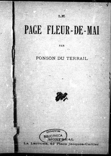 Tapa de Le page Fleur-de-Mai