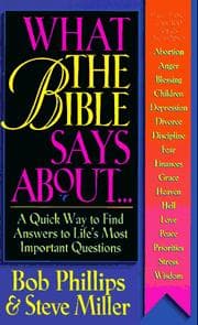 Tapa de What the Bible says about ... ...