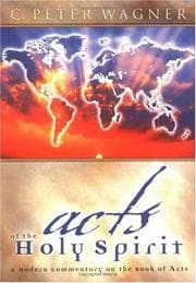Tapa de Acts of the Holy Spirit