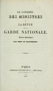 Tapa de Le congrès des ministres ou la revue de la garde nationale