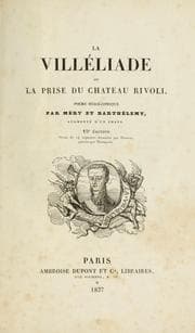 Tapa de La Villéliade, ou, La prise du chateau Rivoli