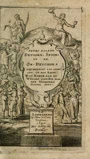 Tapa de Deugden-spoor; in de on-deughden des werelts aff-gebeeldt