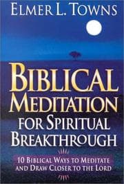 Tapa de Biblical meditation for spiritual breakthrough
