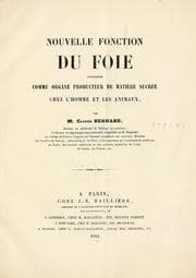 Tapa de Nouvelle fonction du foie