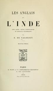 Tapa de Les Anglais et l'Inde