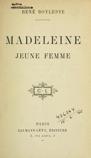 Tapa de Madeleine, jeune femme