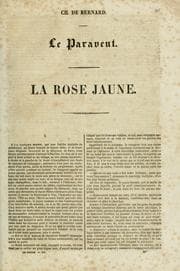 Tapa de Le paravent