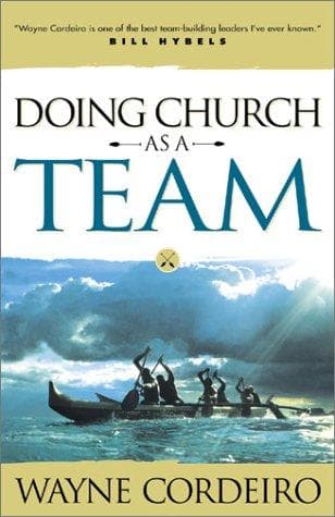 Tapa de Doing church as a team