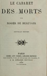 Tapa de Le cabaret des morts