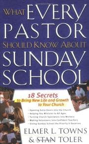 Tapa de What Every Pastor Should Know About Sunday School